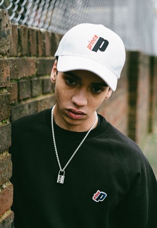 PRINCE 'P' EMBROIDERED CHEST LOGO SWEATSHIRT