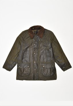 Vintage Barbour Waxed Cotton Jacket Khaki