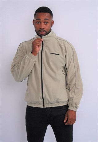 VINTAGE UMBRO CRUSHED VELVET TRACKSUIT TOP JACKET