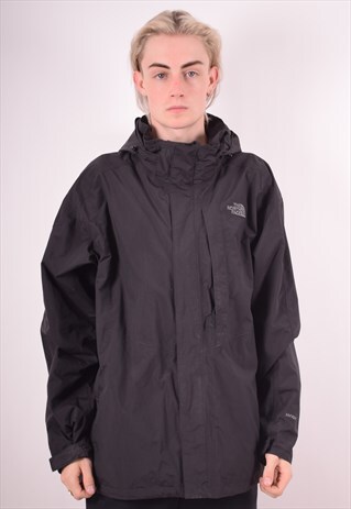 THE NORTH FACE MENS VINTAGE RAIN JACKET XXL BLACK 90S
