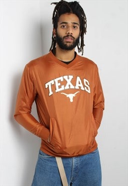 Vintage Texas Longhorns Windbreaker Sweatshirt Orange