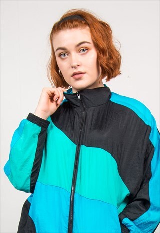 VINTAGE 90'S SHELL TRACKSUIT JACKET