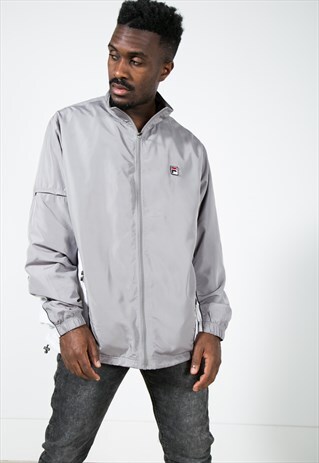 VINTAGE 80S USA FILA SHELL SPORT JACKET / S1451