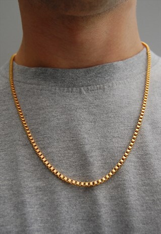 24" GOLD BOX CHAIN