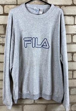 Grey Fila Fleece XXL