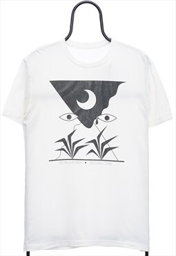 Retro Kevin Morby Graphic White TShirt Womens