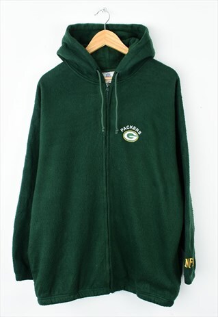 VINTAGE GREEN BAY PACKERS X NFL HOODED FLEECE