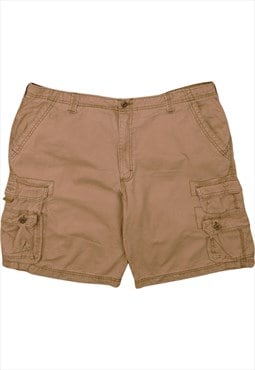 Vintage 90's Lee Shorts Cargo Pockets Tan