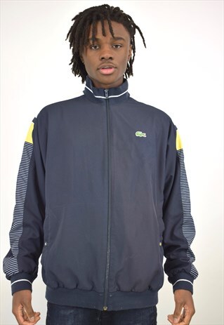 VINTAGE 90S LACOSTE NAVY ZIP JACKET