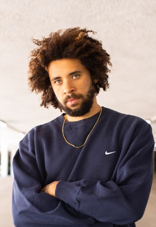 VINTAGE 00'S NIKE SWEATSHIRT IN NAVY