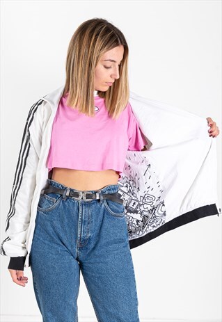 VINTAGE 80S ADIDAS SHELL SPORT JACKET / S9482
