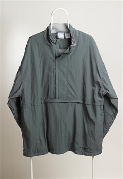 Vintage Reebok 1/2 zip Shell Jacket Grey