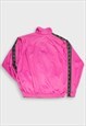PINK CHAMPION STRIPED TRACK-TOP