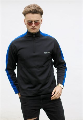 NAUTICA COMPETITION 1/4 ZIP MINIMALIST SPORTS SWEATSHIRT