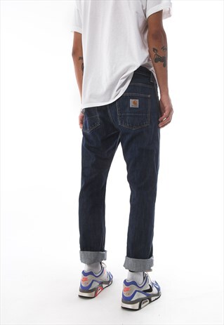 VINTAGE CARHARTT JEANS 90S BLUE