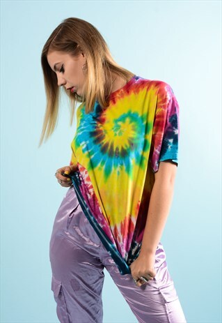 VINTAGE TIE DYE FESTIVAL TEE SHIRT
