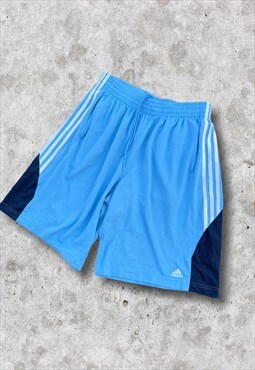 Vintage Adidas Shorts Sports Blue Large