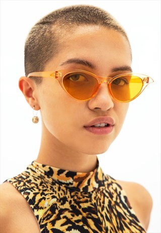 FELICITY - PEACH CAT EYE SUNGLASSES