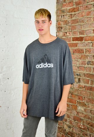 VINTAGE ADIDAS T-SHIRT - GREY