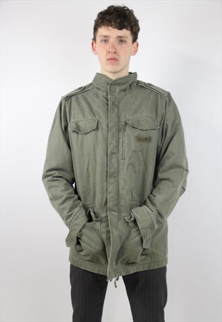 VINTAGE VANS KHAKI UTILITY JACKET