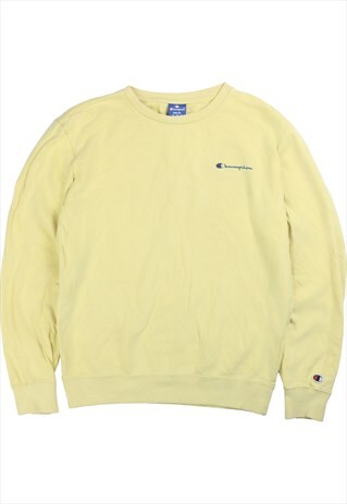 VINTAGE CHAMPION SWEATSHIRT SPELLOUT HEAVYWEIGHT CREWNECK
