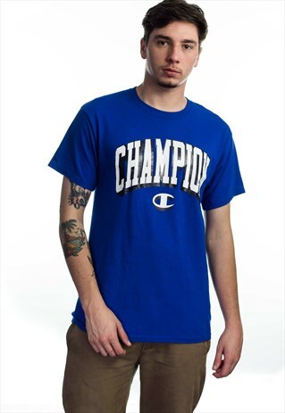 NEW CHAMPION LOGO T-SHIRT 90S M 6.7