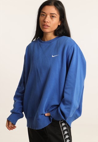 VINTAGE NIKE EMBROIDERED LOGO SWEATSHIRT
