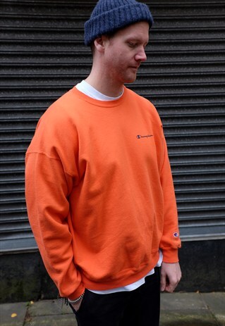 VINTAGE 90S CHAMPION LOGO SWEATER