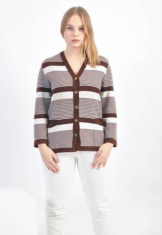 Vintage striped cardigan