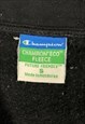CHAMPION MOTT BEARS COLLEGE BLACK 1/4 ZIP SWEATSHIRT SIZE S