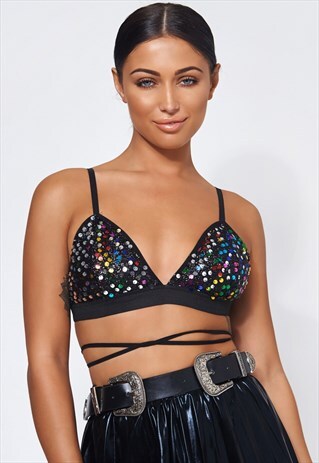 MARBELLA SEQUIN FESTIVAL BRALET