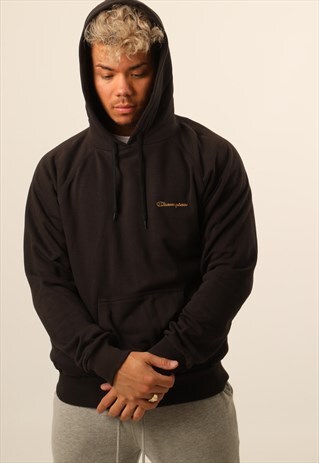 VINTAGE CHAMPION EMBROIDERED SPELLOUT SWEATSHIRT