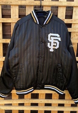 Vintage majestic San Francisco giants black jacket medium 