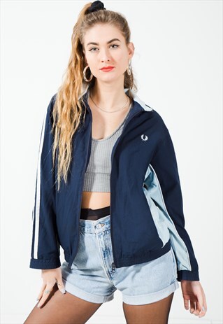 VINTAGE 90S FRED PERRY SHELL JACKET / S3777