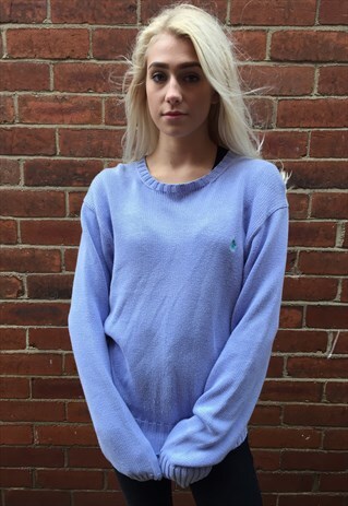 VINTAGE POLO RALPH LAUREN KNITTED JUMPER