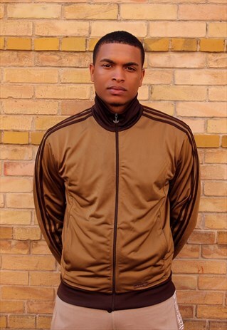VINTAGE ADIDAS GOLD JACKET