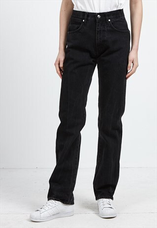 VINTAGE BLACK COWBOY CLASSIC DENIM JEANS