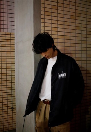 COACH JACKET BLACK