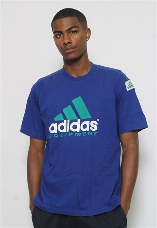 VINTAGE ADIDAS EQUIPMENT T-SHIRT