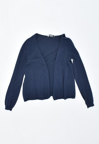 VINTAGE 90'S MOSCHINO CARDIGAN SWEATER NAVY BLUE