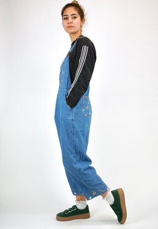 VINTAGE 90'S DENIM DUNGAREES