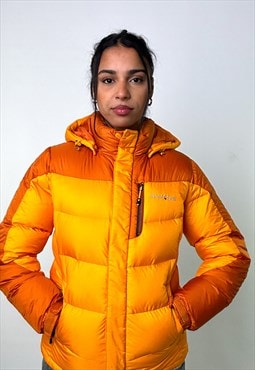 Yellow y2ks Mont Bell Puffer Jacket Coat