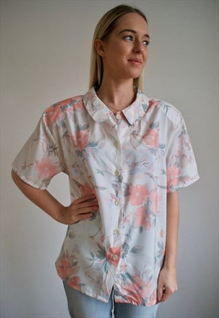 VINTAGE 90'S FLORAL BLOUSE