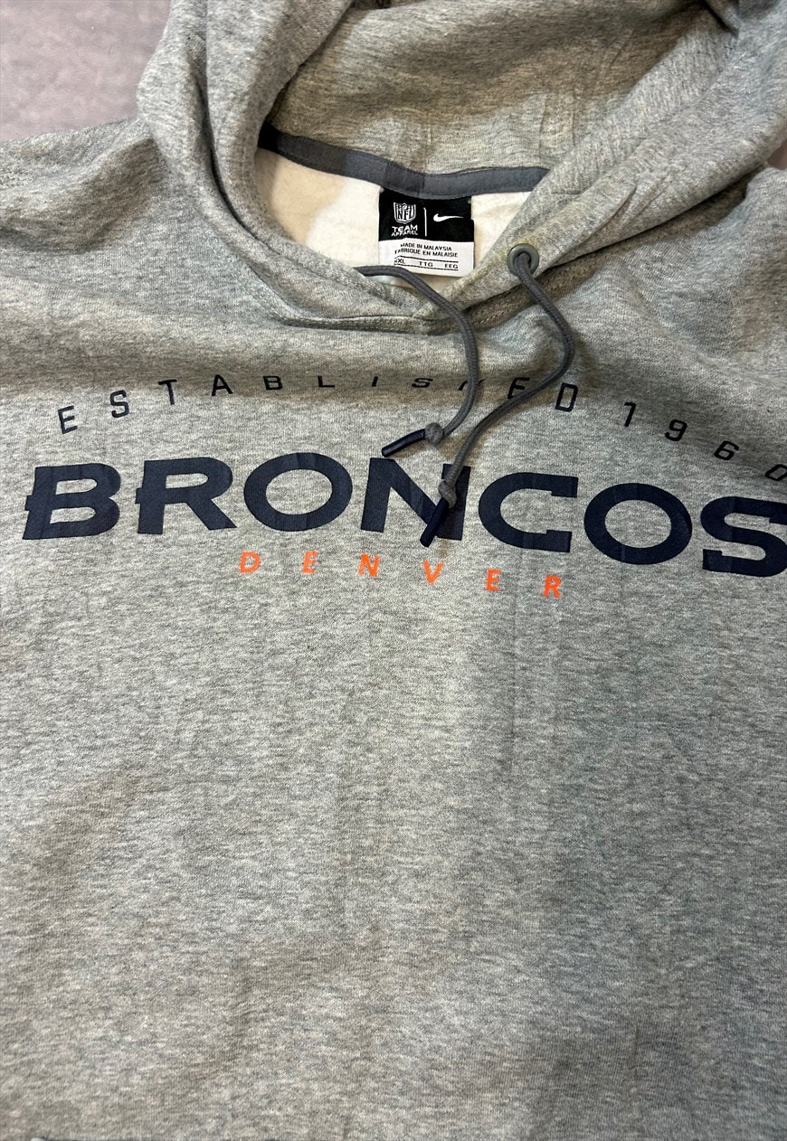 Nike denver 2024 broncos hoodie