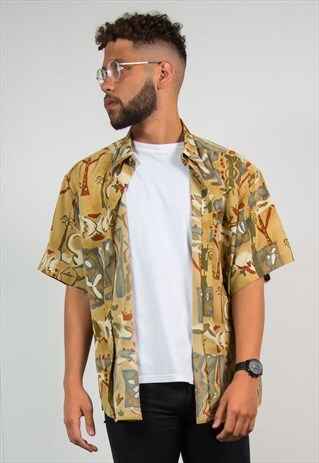 90'S ABSTRACT SHIRT
