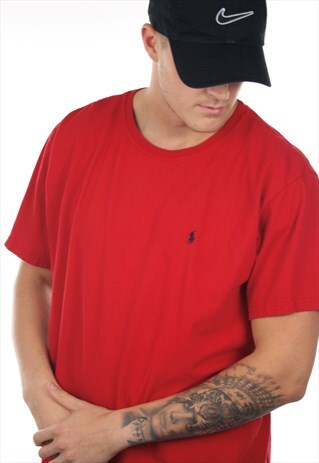 VINTAGE RALPH LAUREN SMALL LOGO T SHIRT TEE