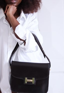 Smooth leather handbag