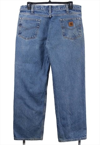 Carhartt 90's Denim Straight Leg Jeans / Pants 38 Blue