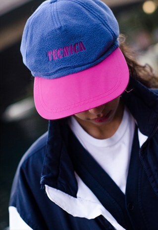 90S VINTAGE UNISEX TECHNICA FLEECE CAP (REF/411)