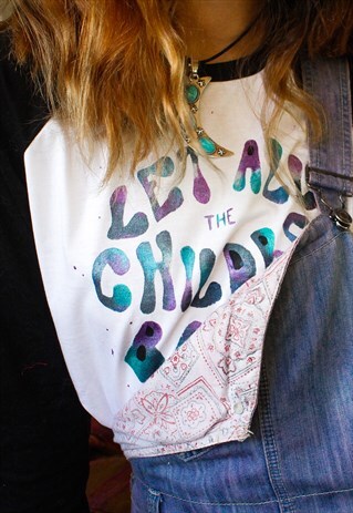 HANDPAINTED BOWIE STARMAN BASEBALL JERSEY